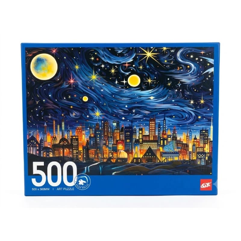 پازل ۵۰۰ تکه مدل شب پرستاره ابعاد 508×MM360 برند ART puzzle