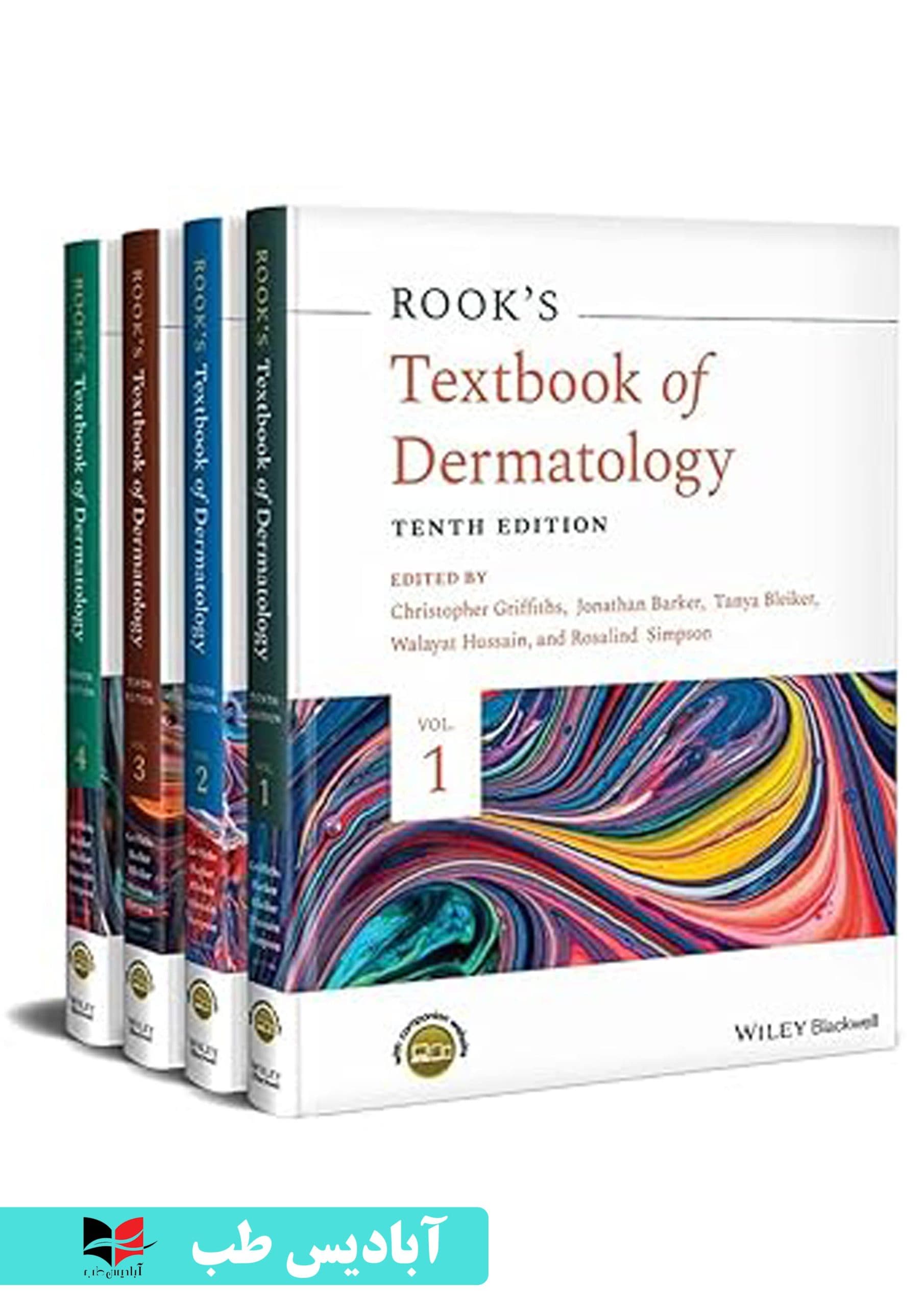 Rook’s Textbook of Dermatology, 4 Volume Set 10th Edition | درماتولوژی روک 2024