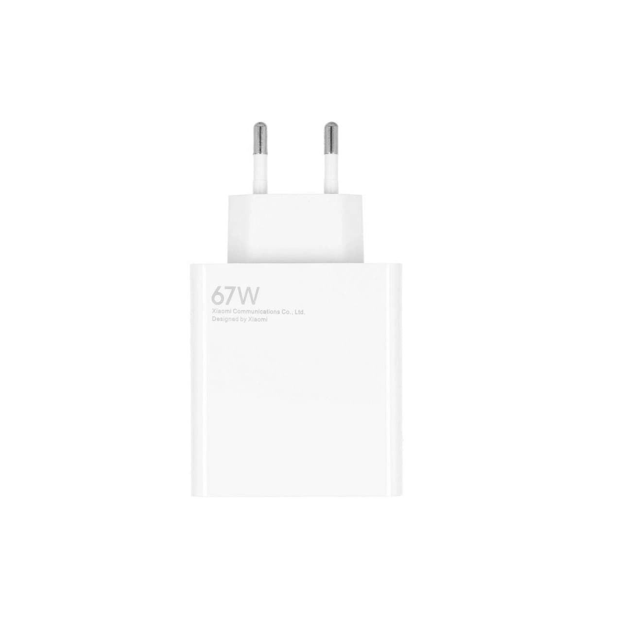 شارژر دیواری فست تک پورت Xiaomi مدل JY-4G6 67W – سفید