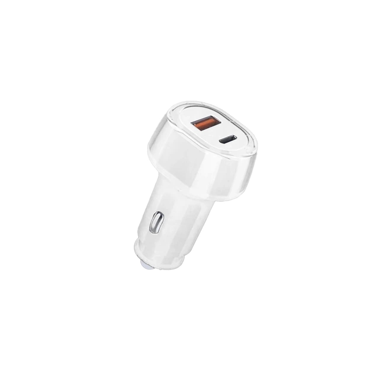 شارژر فندکی PD و فست دو پورت مدل X05 60W – سفید – ASP (گارانتی شش ماهه آروین) — تصویر ۲