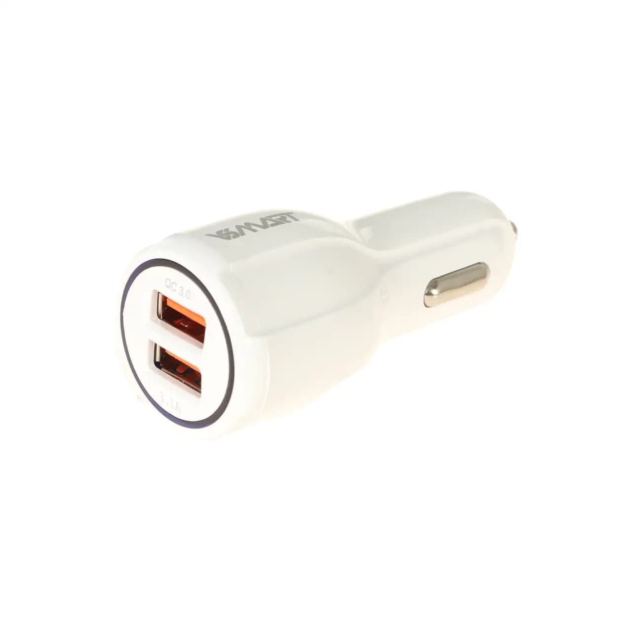 شارژر فندکی فست دو پورت V-Smart مدل VS-16 – سفید – ASP (گارانتی شش ماهه آروین) — تصویر ۴