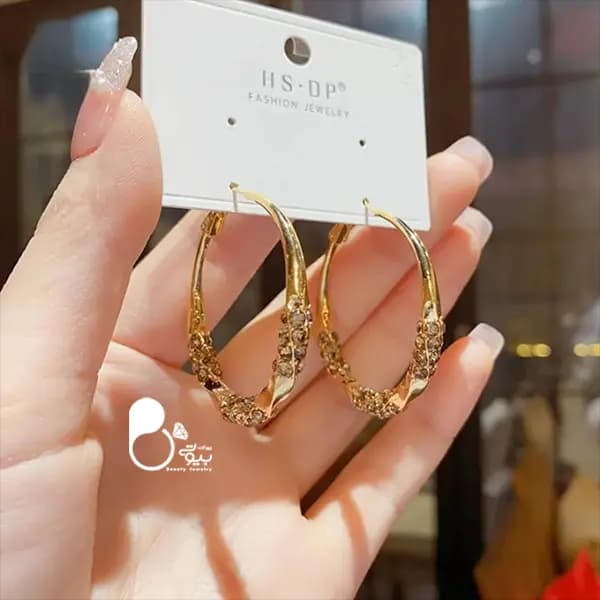 گوشواره عشق حلقه ای — تصویر ۶