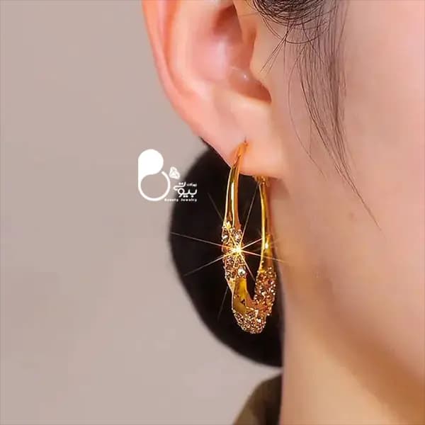 گوشواره عشق حلقه ای — تصویر ۵
