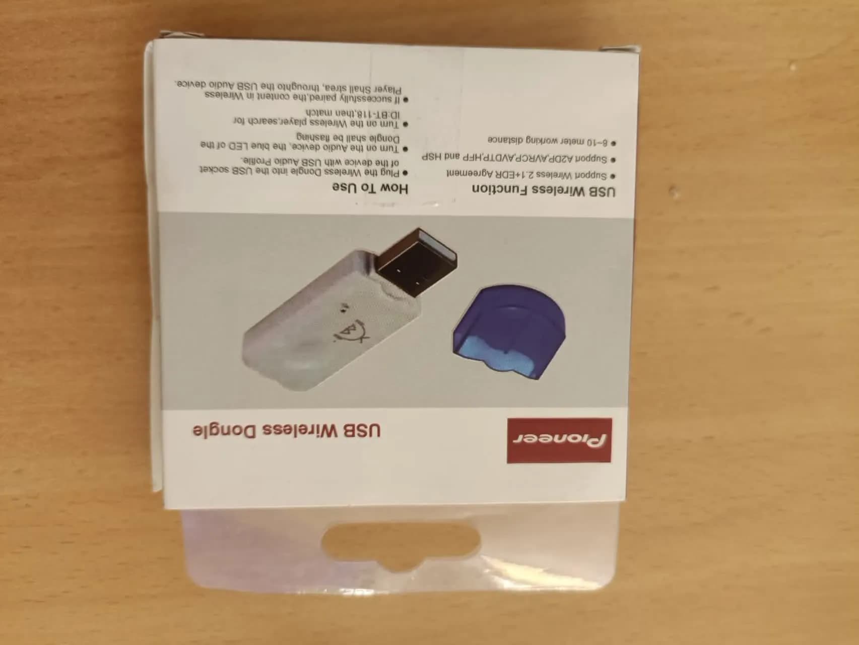 دانگل USB بلوتوث مدل wireless پایونر ضبط خودرو و اسپیکر سری 2 با رابط USB دار — تصویر ۵