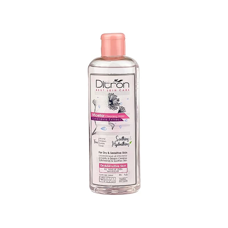 محلول پاک کننده آرایش دیترون مدل micellar — تصویر ۲