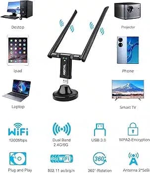 آداپتور USB وایفای — تصویر ۶