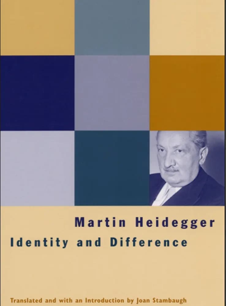 کتاب Identity and Difference نسخه انگلیسی PDF | مارتین هایدگر