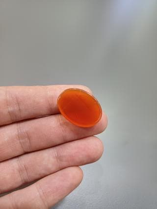 عقیق پرتقالی کد 1283 — تصویر ۶