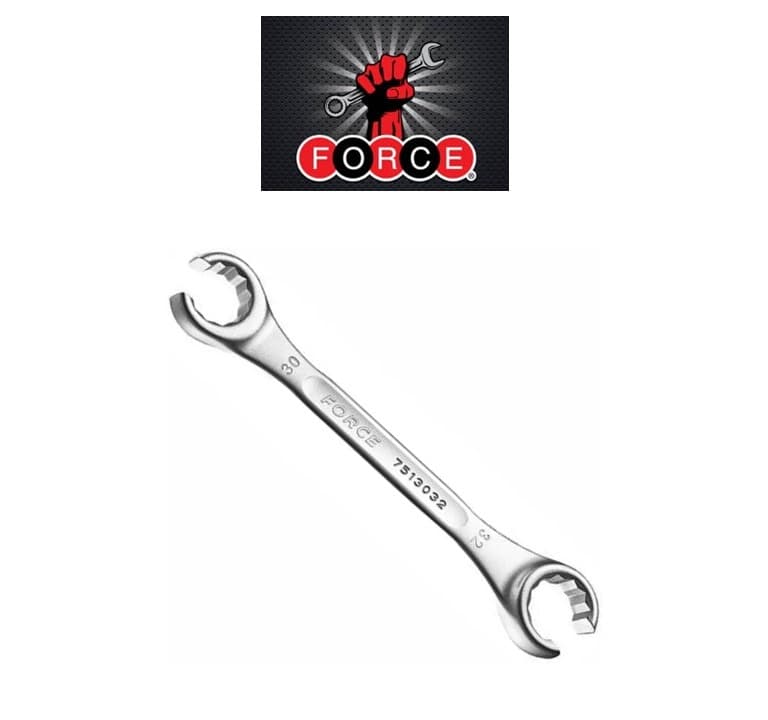 آچار دو سر رینگ چاکدار فورس 10-12 میلیمتر کد F7511012