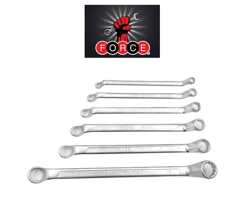 مجموعه 12 عددی آچار دو سر رینگ فورس کد F51213C