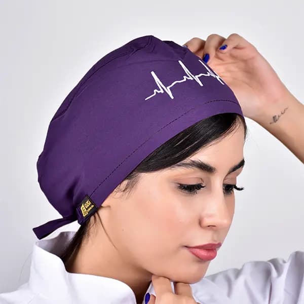 كلاه ecg بنفش يوفلكس
