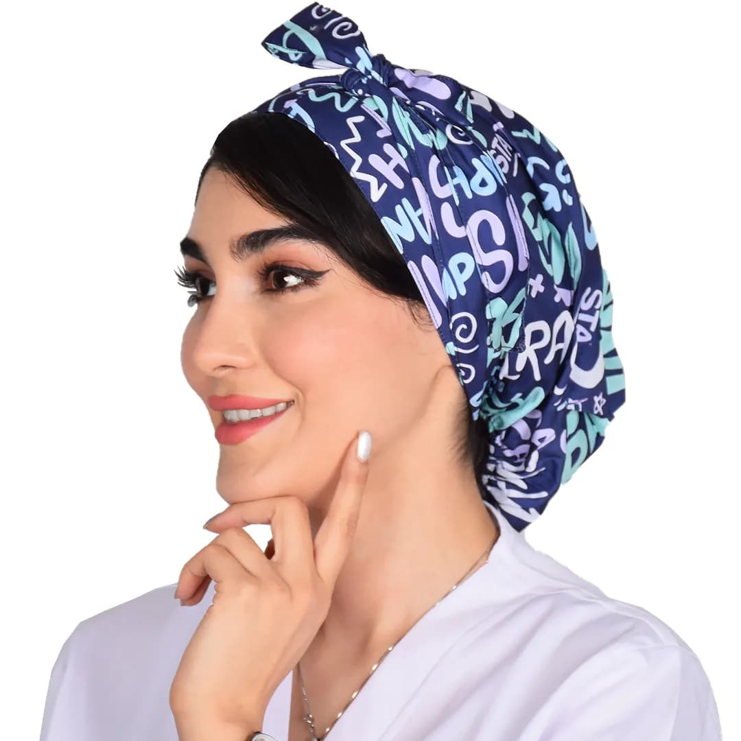 کلاه حجاب طرحدار کد 184 — تصویر ۳