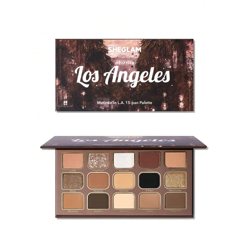 پالت سایه 15 رنگ شیگلم SHEGLAM مدل .Matinée In L.A