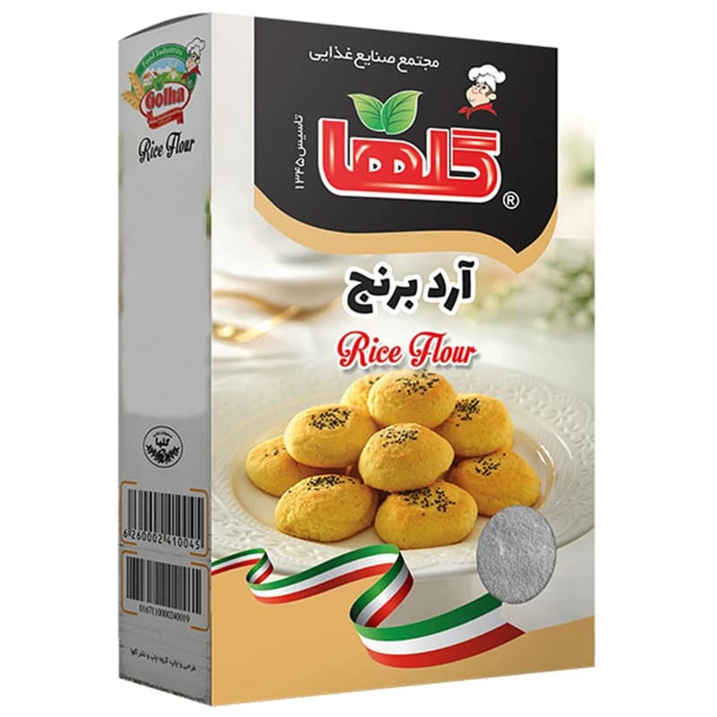 آرد برنج گلها مقدار 300 گرم
