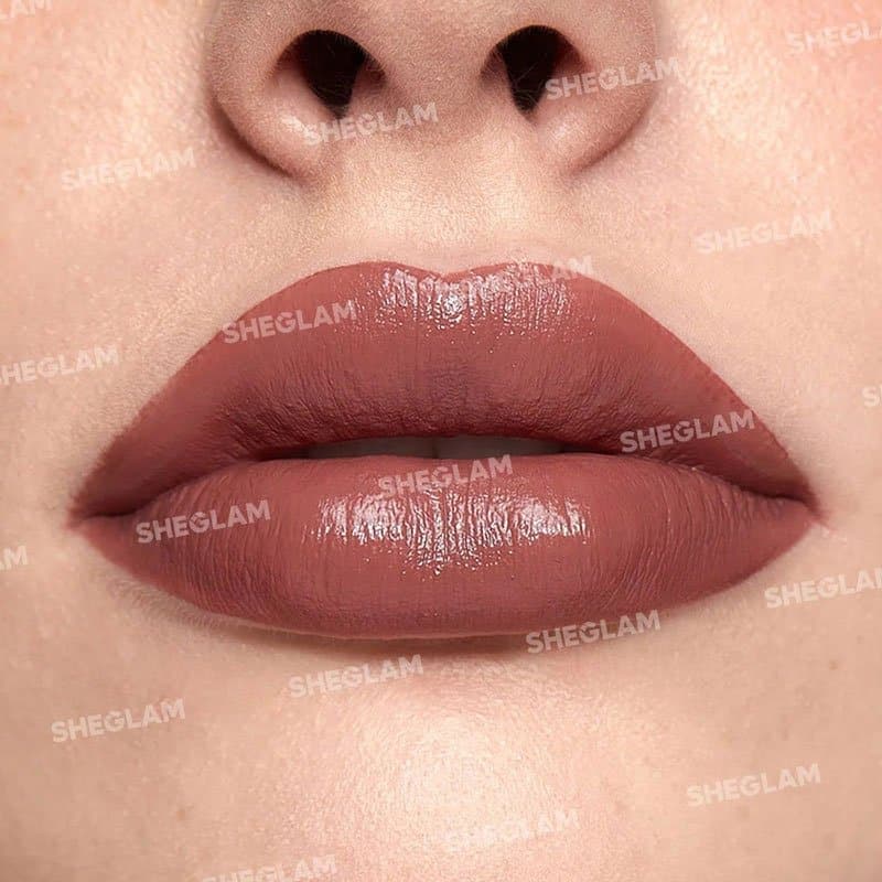 رژلب کرمی شیگلم SHEGLAM مدل Creme Allure رنگ What’s Your Sign — تصویر ۲