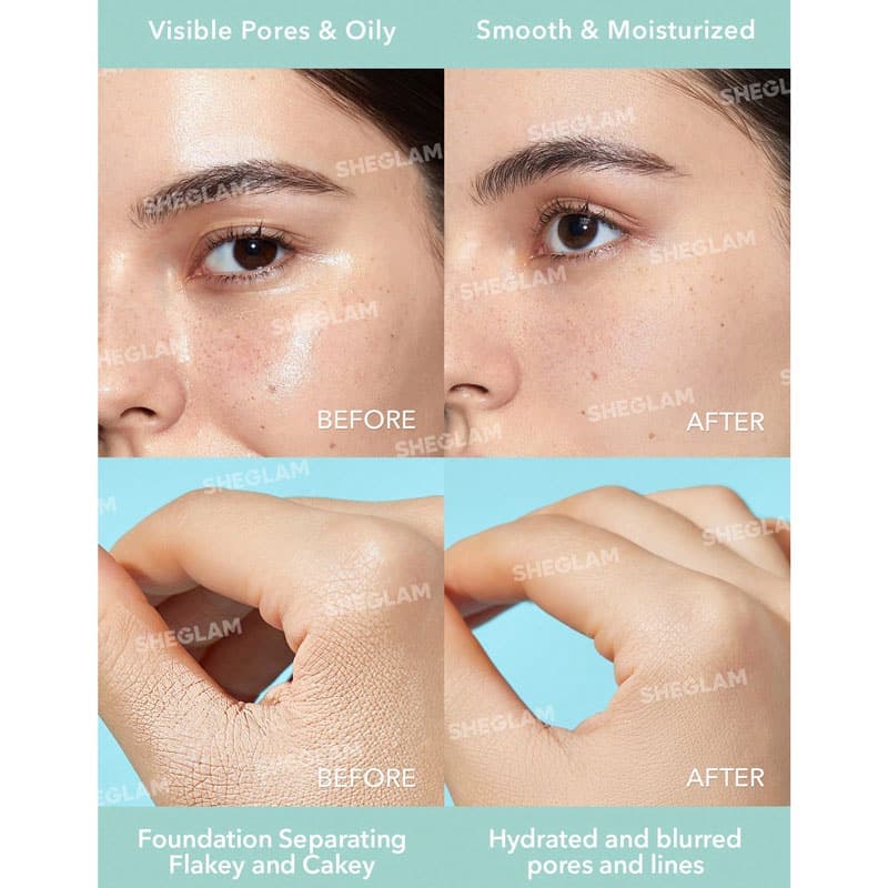 پرایمر یخی شیگلم SHEGLAM مدل Glacier Glo Control Smoothing — تصویر ۳