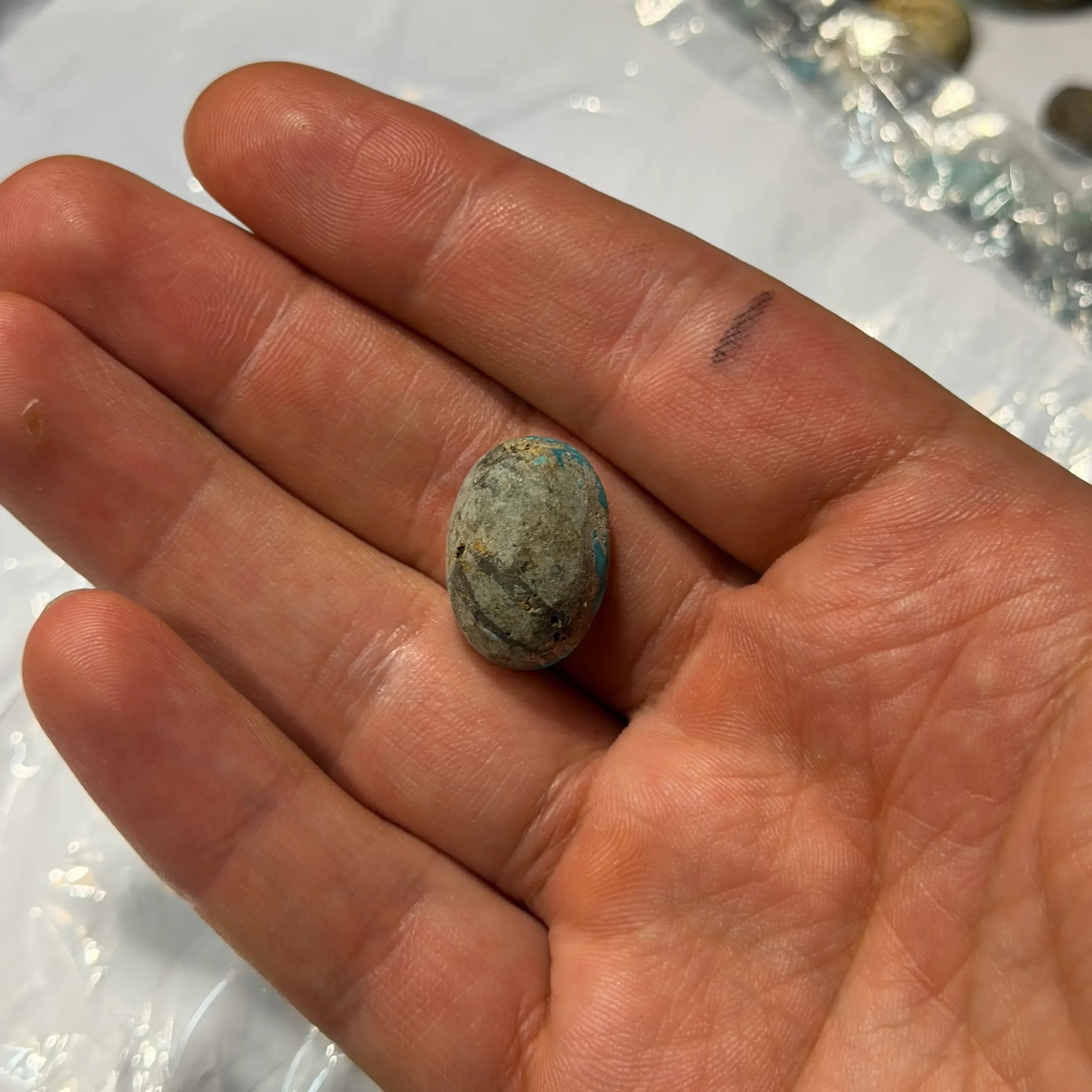 سنگ فیروزه اصل نیشابور کد1824 — تصویر ۳