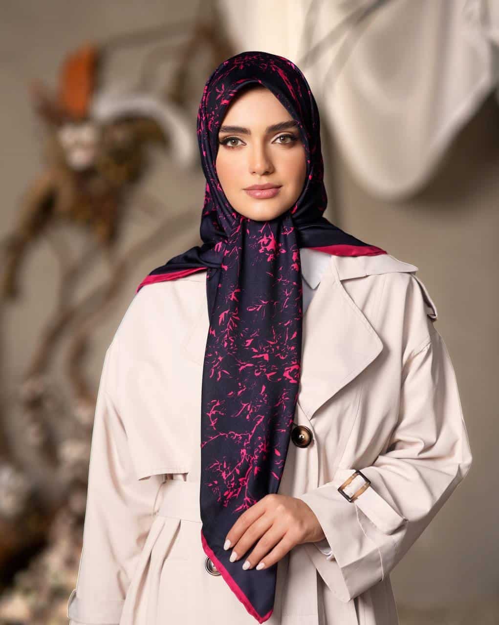 روسری ابریشم توییل ۹۱۶ — تصویر ۹