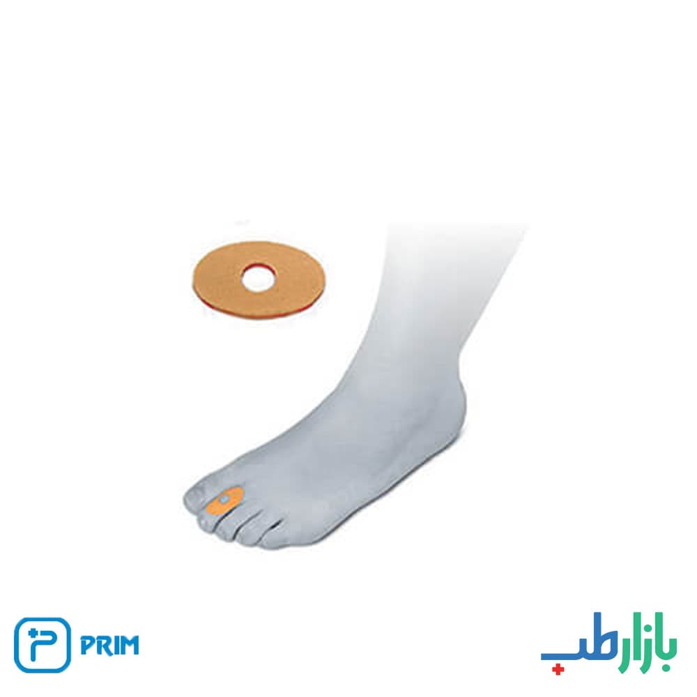 چسب محافظ میخچه چند بار مصرف سیلیکون ژل پریم مدل CC327 — تصویر ۴