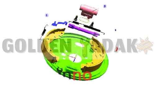 کفشک لنت عقب جک J3