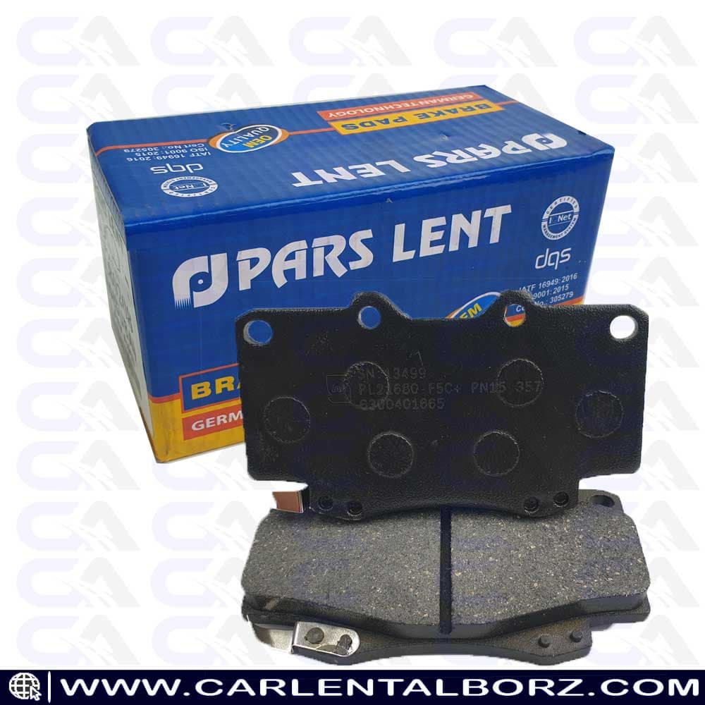 لنت ترمز جلو پیکاپ کلوت مکث موتور برند پارس لنت PARS LENT