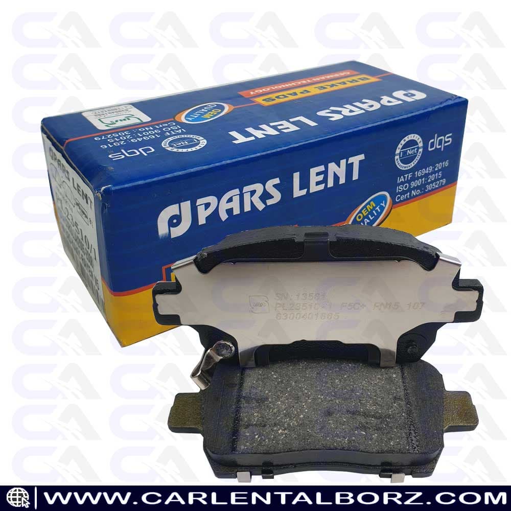 لنت ترمز جلو وانت کاکی KY5 برند پارس لنت PARS LENT