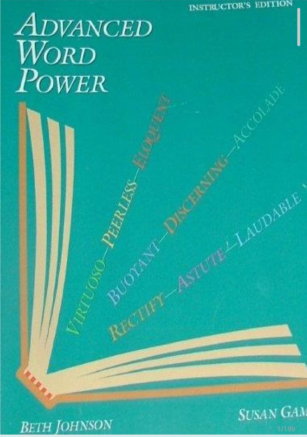 کتاب قدرت واژگان پیشرفته ۳ نسخه PDF انگلیسی