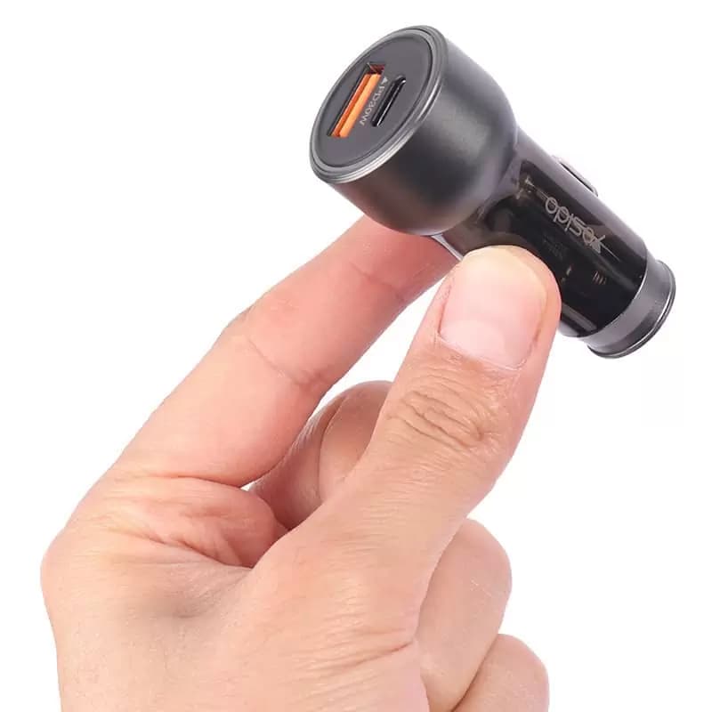شارژر فندکی فست شارژ یسیدو مدل Y49 QC3.0 PD 3A 30W — تصویر ۸