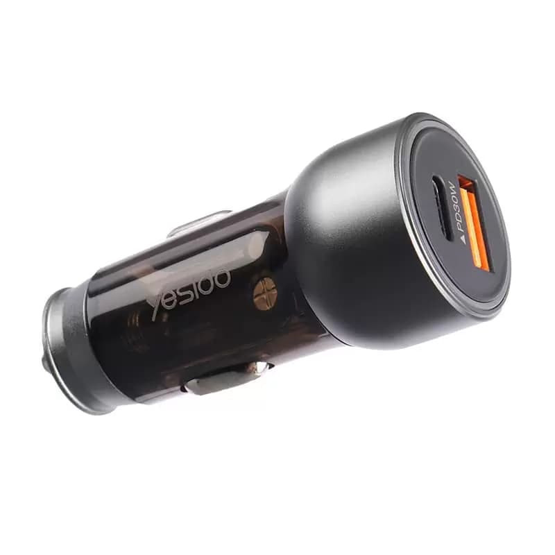 شارژر فندکی فست شارژ یسیدو مدل Y49 QC3.0 PD 3A 30W — تصویر ۵