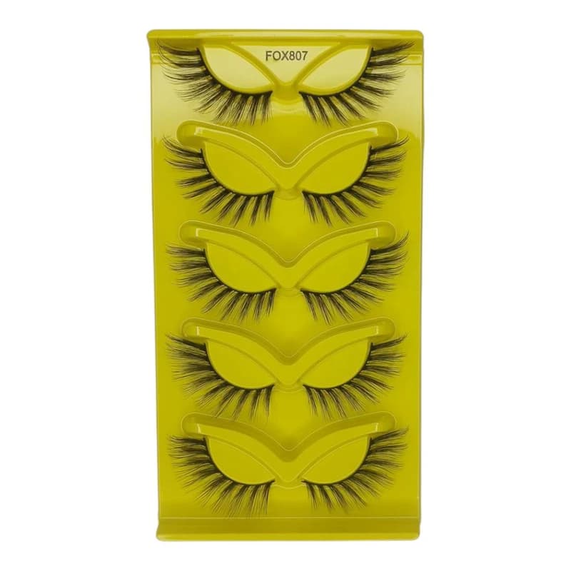 مژه فوکس (روباهی) 5 جفتی کد 807