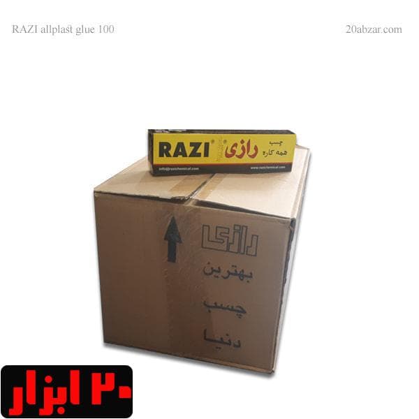 کارتن 36 عددی چسب رازی 100 میل