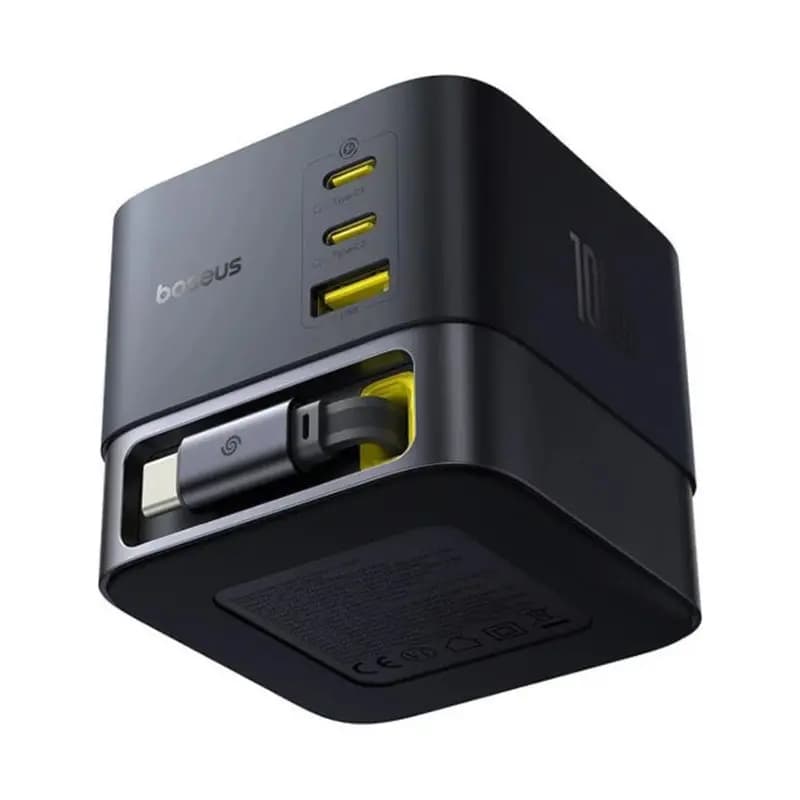 شارژر رومیزی باسئوس 4 پورت مدل Super GaN ccspc100ce با توان100 وات — تصویر ۲