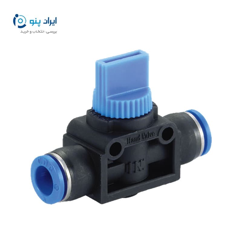 شیر تخلیه دستی شیلنگی پنوماتیک برند CDC شیلنگ ۱۲ به ۱۰ مدل HVU12-10