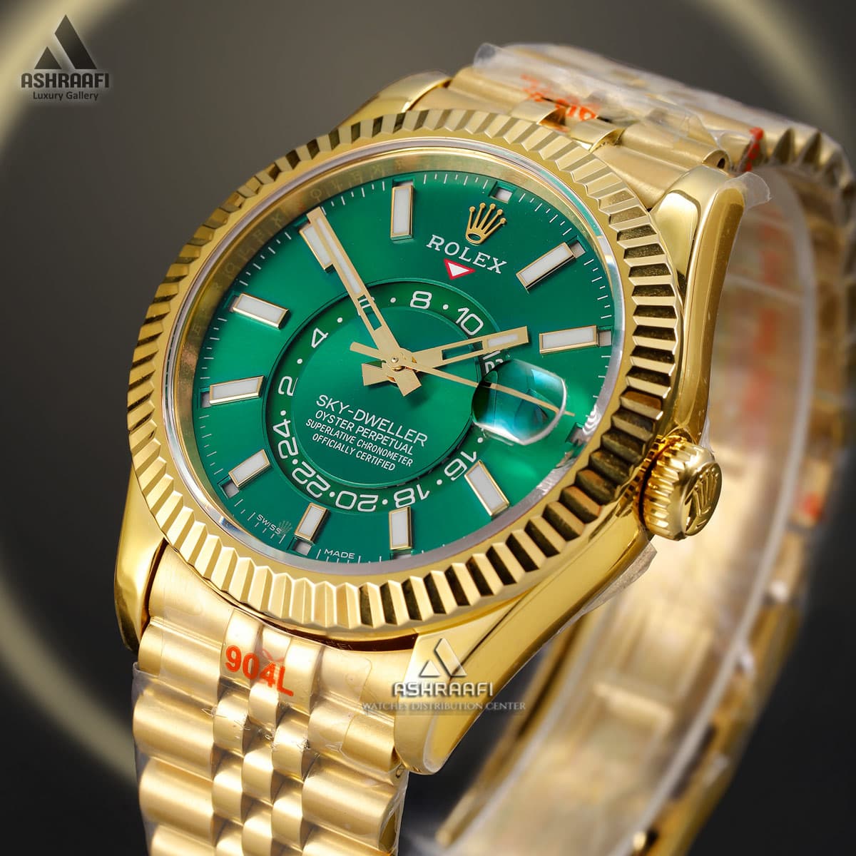 ساعت رولکس اسکای دولر موتور سوئیس Rolex Sky Dweller Z-GG — تصویر ۴