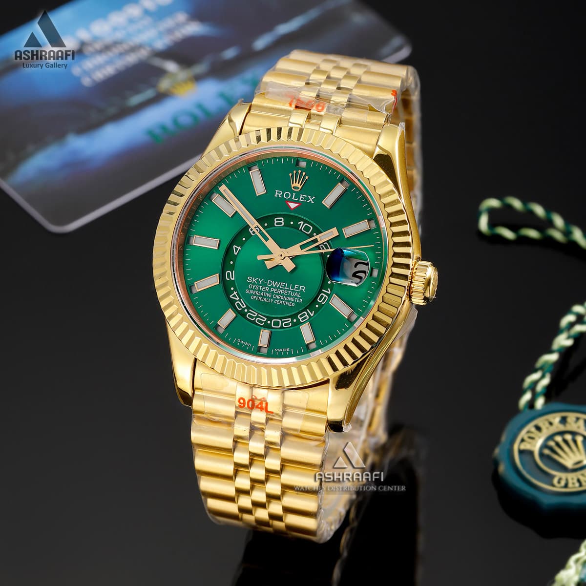 ساعت رولکس اسکای دولر موتور سوئیس Rolex Sky Dweller Z-GG — تصویر ۳