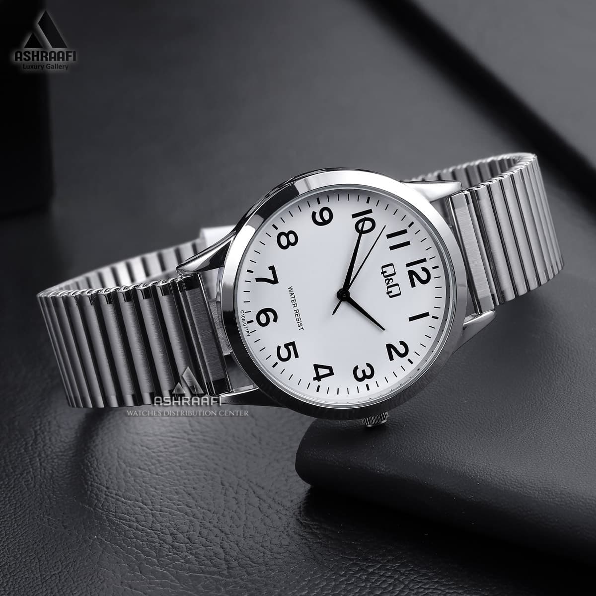 ساعت کیو اند کیو صفحه سفید Q&Q C10A-071PY — تصویر ۴