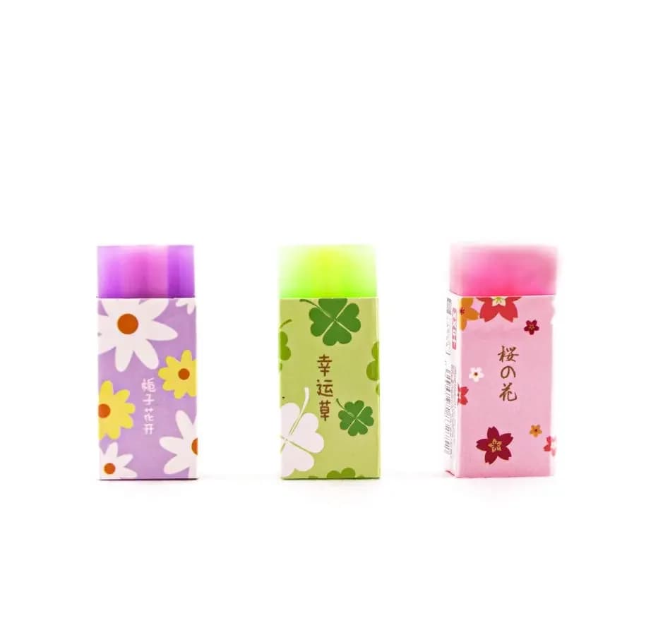پاک کن ژله ای مغز دار، طرح بهار