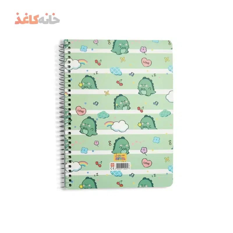 دفتر حاشیه دار سویل کد 605 طرح جوجه دایناسور — تصویر ۳