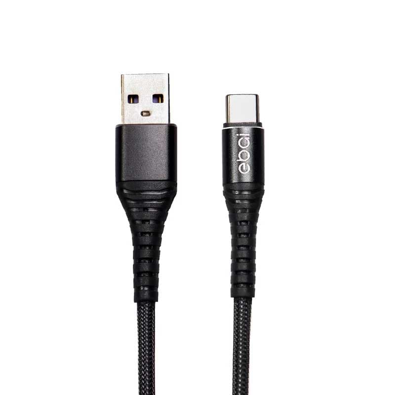 کابل اندروید (تایپ سی) 1.2 متری ebai C-1 — تصویر ۲