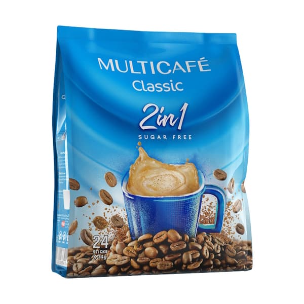 کافی میکس 1 × 2 مولتی کافه – 14 گرم بسته 24 عددی