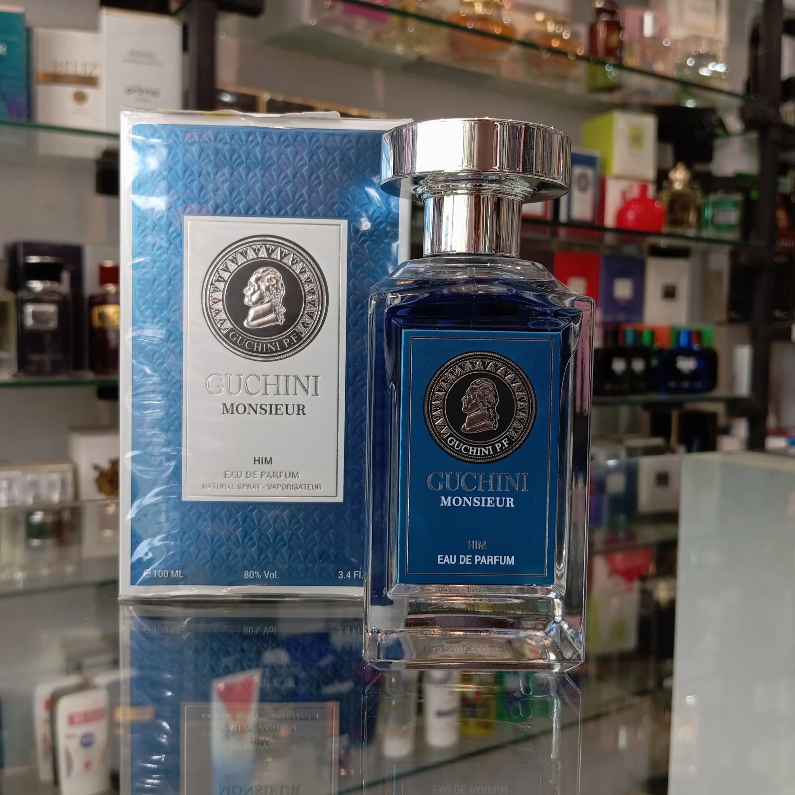 ادکلن مردانه گوچینی مدل GUCHINI Monsieur — تصویر ۳