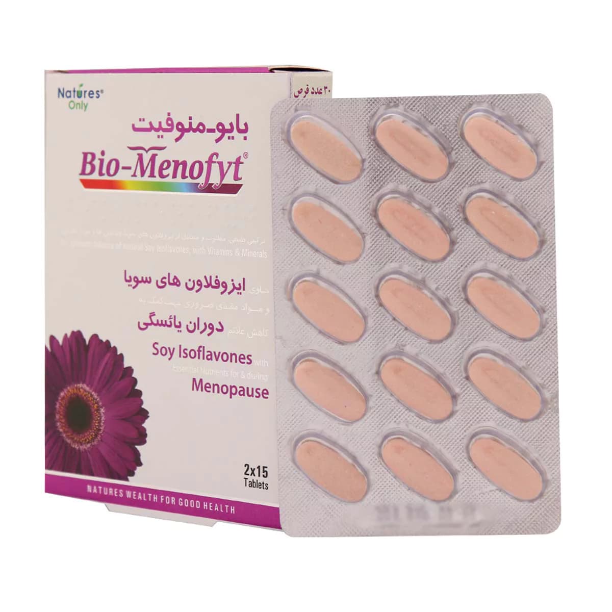 قرص بایو منوفیت نیچرز اونلی _Natures Only Bio Menofyt 30 Tabletsـ نیچرز اونلی — تصویر ۳