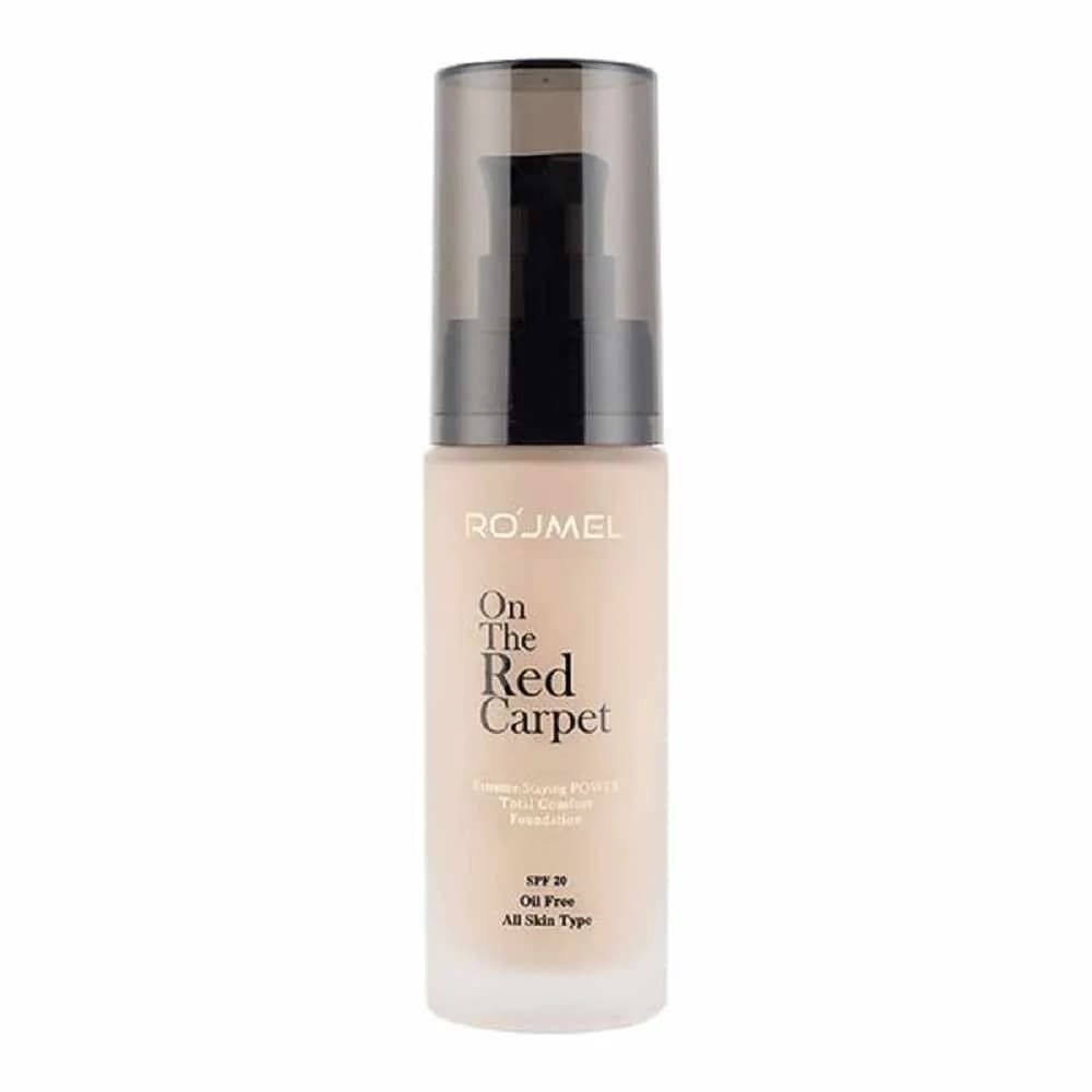 کرم پودر توتال کامفورت رژمل 020 ROJMEL Total comfort Foundation