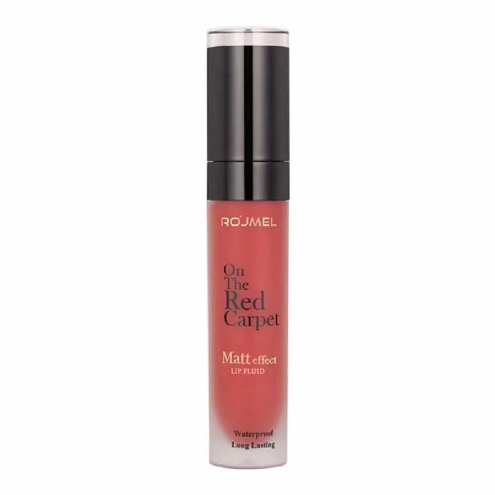 رژلب مایع مات افکت رژمل 315 Matt Effect Lip Fluid Waterproof ROJMEL