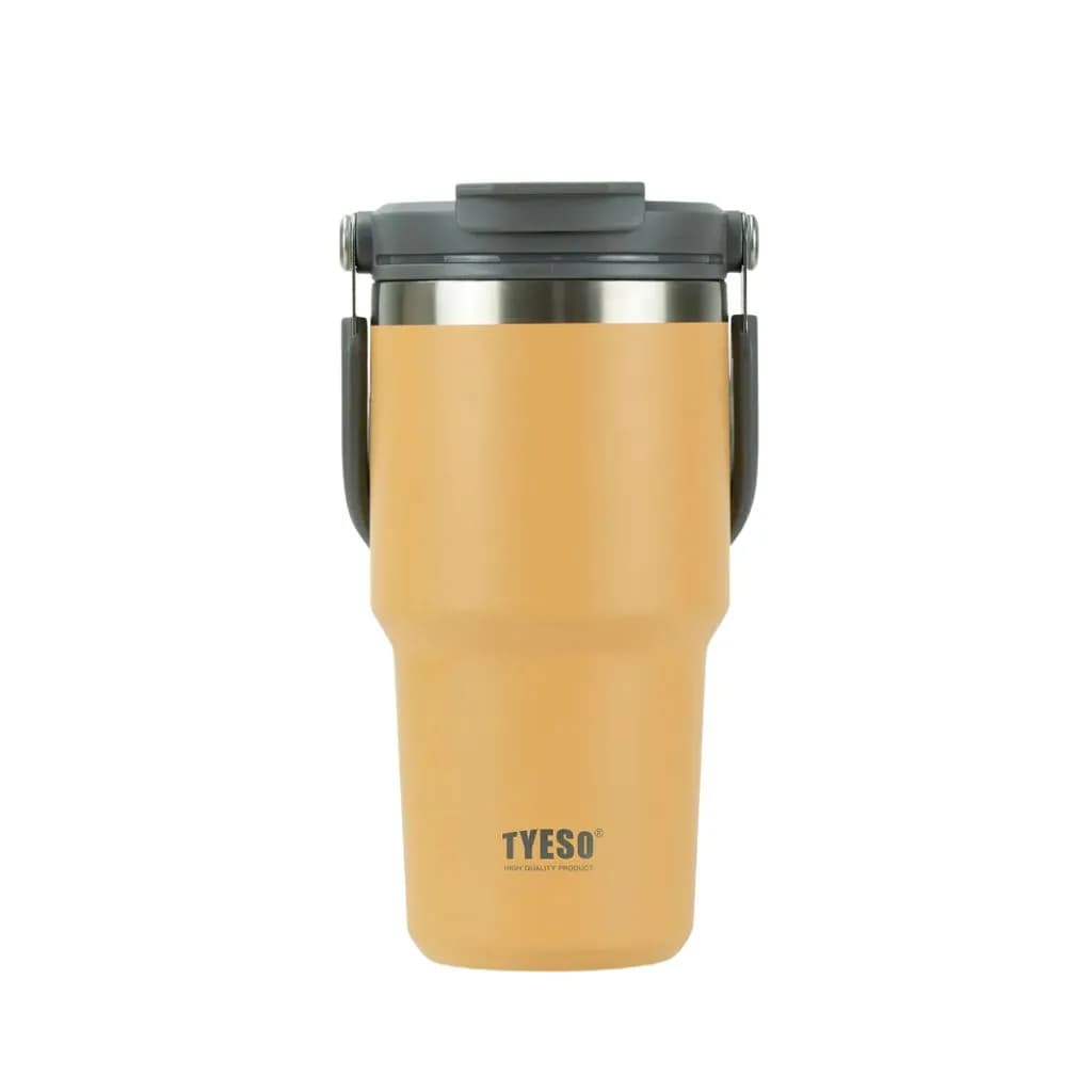 تراول ماگ استیل دو حالته تایسو 600ML دسته دار — تصویر ۶