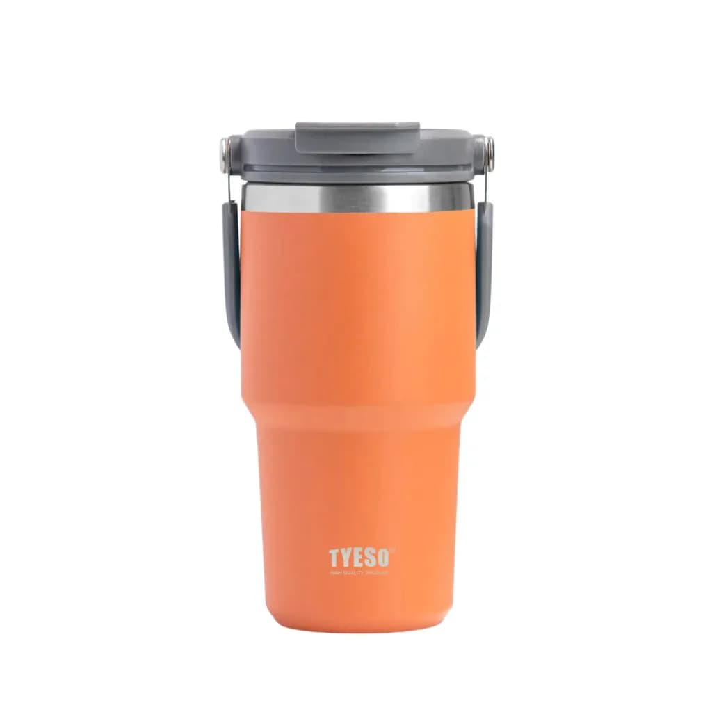 تراول ماگ استیل دو حالته تایسو 600ML دسته دار — تصویر ۷