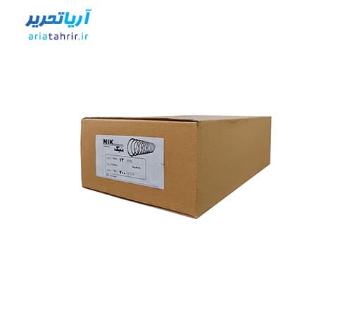 فنر صحافی فلزی مارپیچ شماره 12 نیک بسته 200عددی