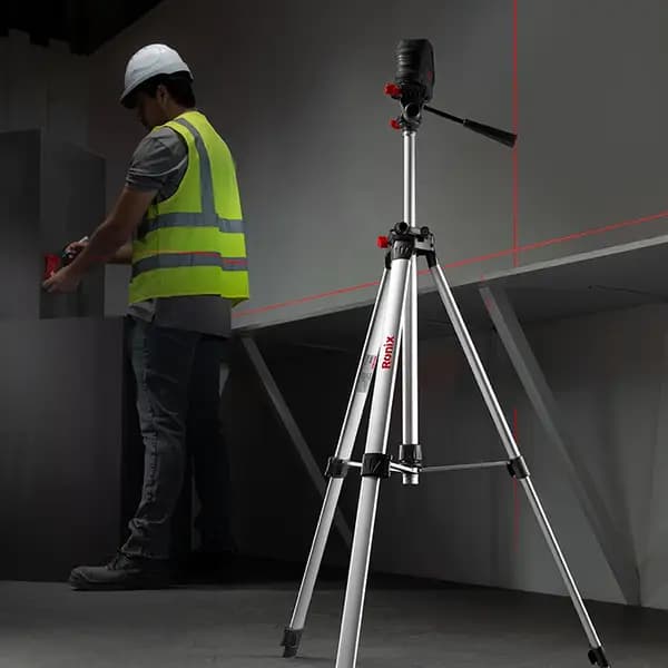 سه پایه تراز لیزری رونیکس RH-9590 — تصویر ۵