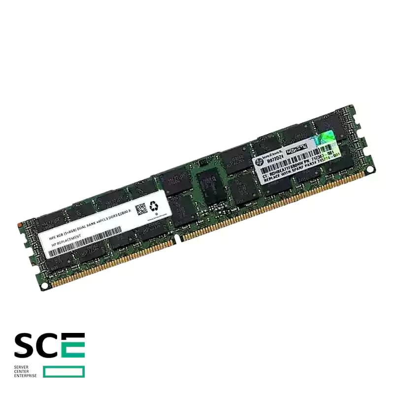 رم سرور اچپی HPE 8GB Dual Rank x4 DDR3-10600 — تصویر ۲