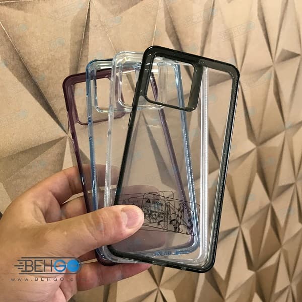 قاب گوشی موتورولا G84 کاور پشت شفاف دور رنگی مدل Motorola G84 5G — تصویر ۲